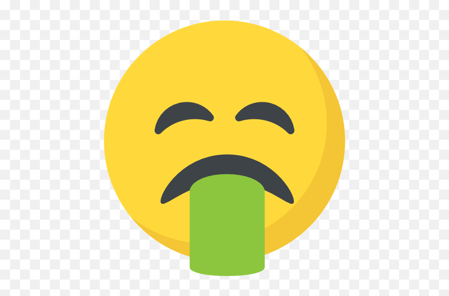 Vomiting - Free Smileys Icons Happy Emoji,Car Sick Emoji
