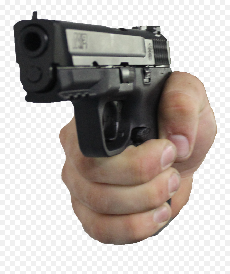 Firearm Pistol Hand Weapon - Hand Gun Png Download 2273 Hand Gun Png Transparent Emoji,Weapon Emoji