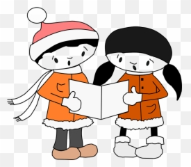 Joy Clipart Caroling Joy Caroling Transparent Free For - Christmas Carolers With A Transparent Background Emoji,Emoji Christmas Carols