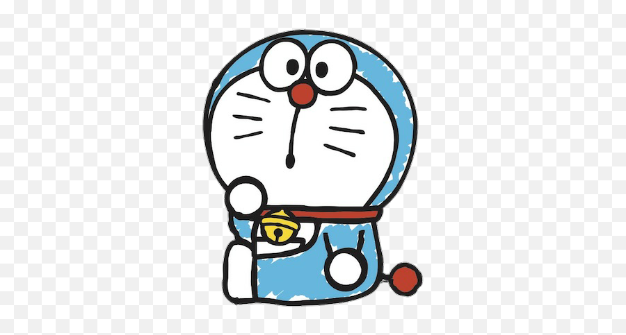 Doraemon Drawing Cute Sticker - Doraemon Emoji,Doraemon Emoji