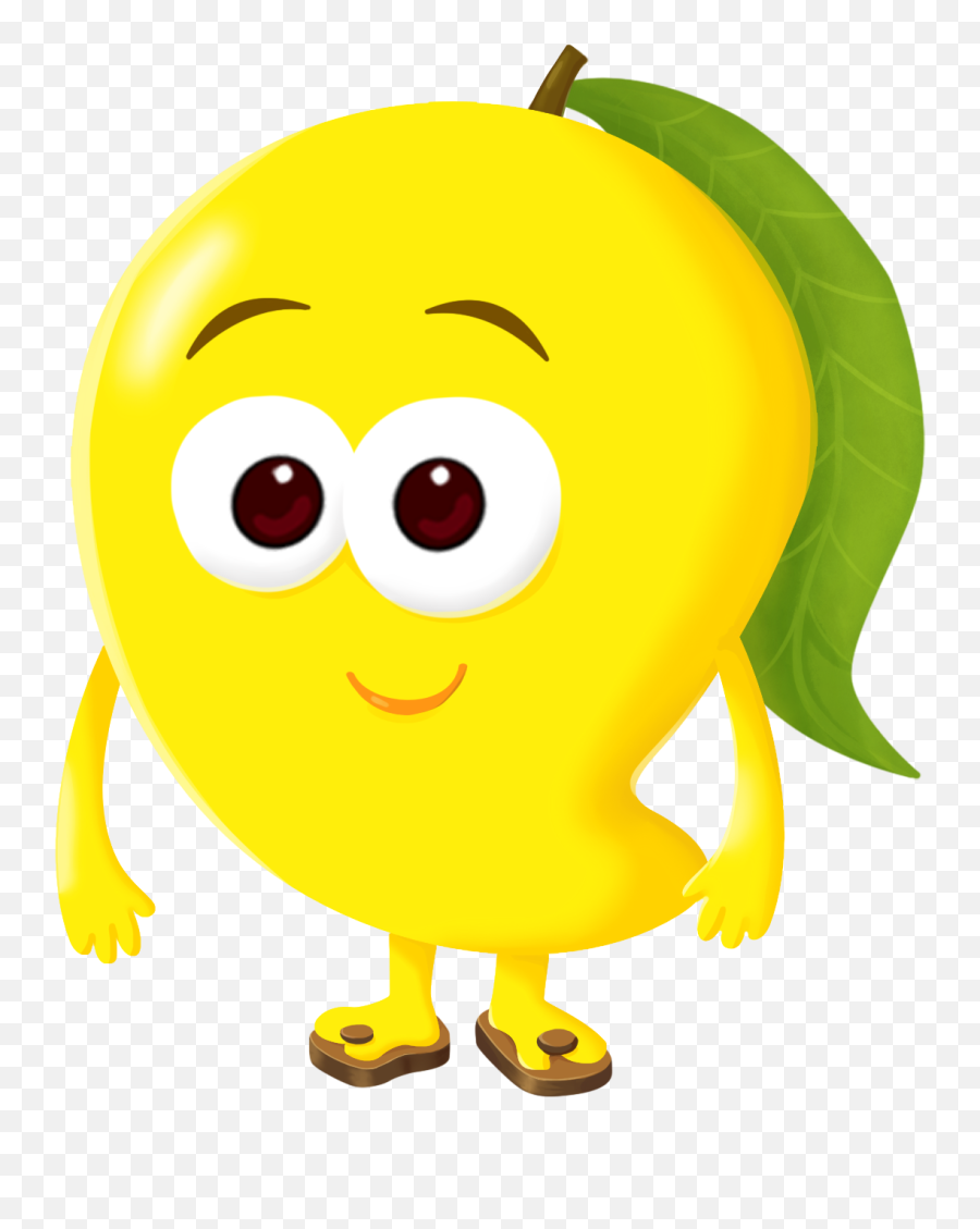 Hindi Fruits - Happy Emoji,Mango Emoticon