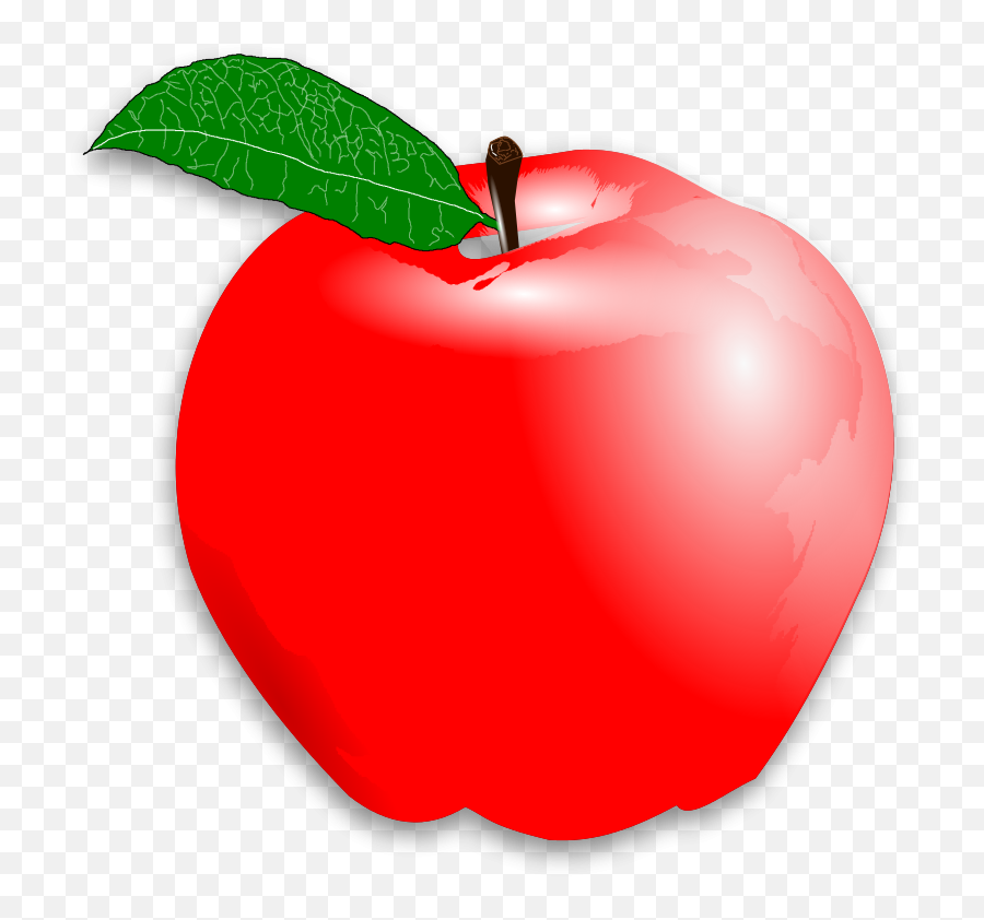 Apple Clip Art Free Download - Clipart Library U2022 Clipart Red Apple Emoji,Flower Pot Emoji