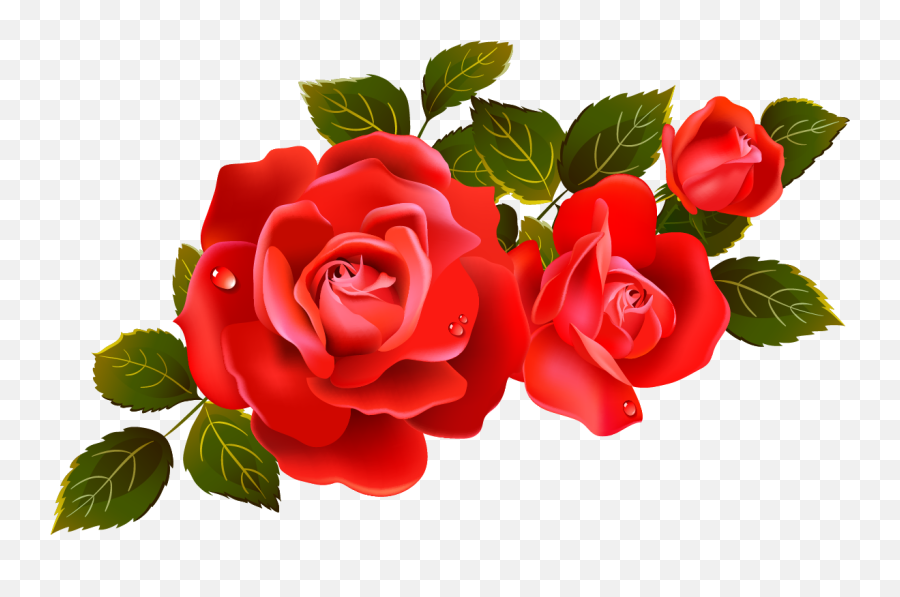 Roses Red Rose Clipart Clipart Kid - Transparent Background Roses Png Emoji,Red Rose Emoji