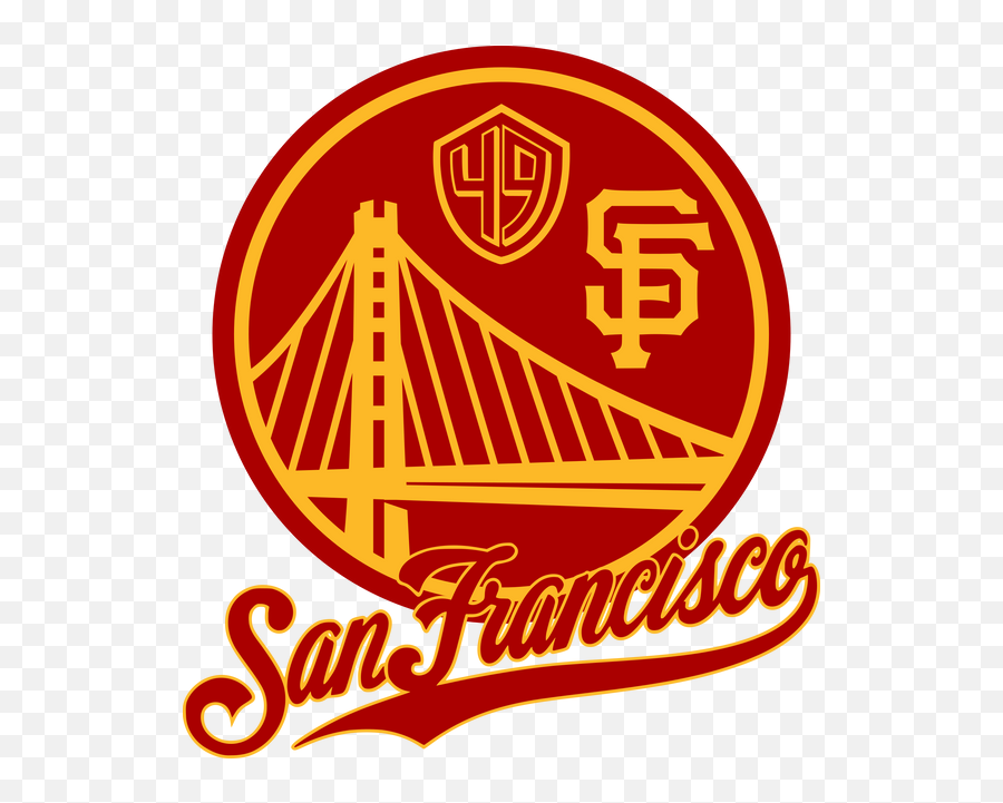 City Franchises Mashup Logos - Concepts Chris Creameru0027s Golden State Warriors Logo Emoji,San Francisco 49ers Emoji