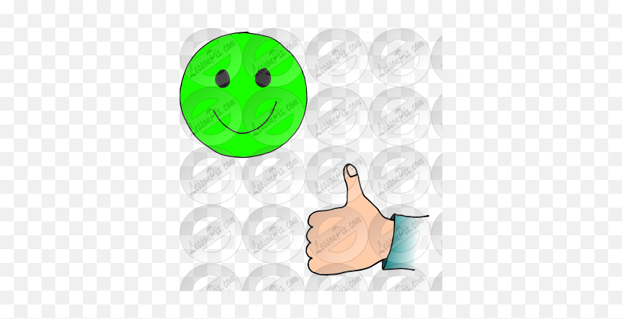 Happy Choice Picture For Classroom Therapy Use - Great Happy Emoji,Ok Sign Emoticon