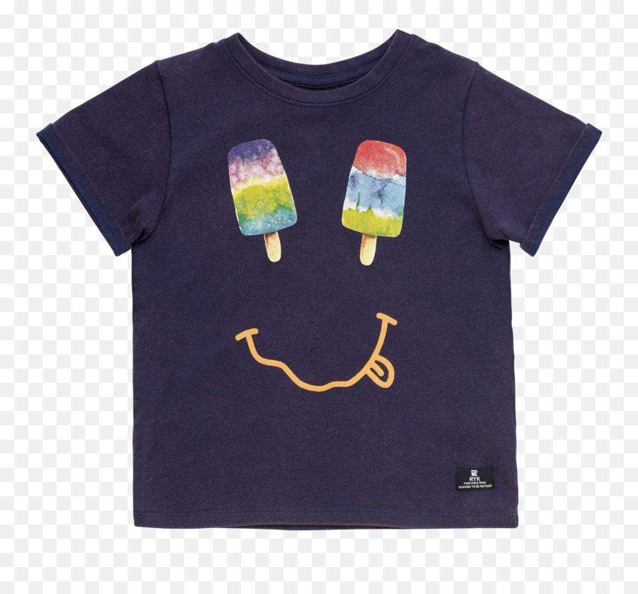 Rock Your Baby Popsicle Tee - Nirvana Emoji,Giving You Attention Emoticon