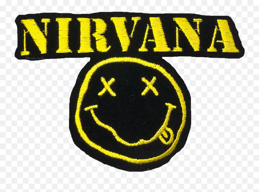 Iron - Parche Nirvana Png Emoji,Heavy Metal Band Emoticon