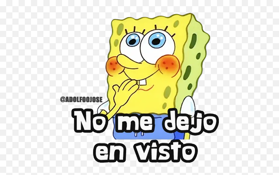 Sticker Maker - Bob Esponja Sticker Maker Bob Esponja Emoji,Imagenes De Emojis Con Con Frases De Para Whatsapp