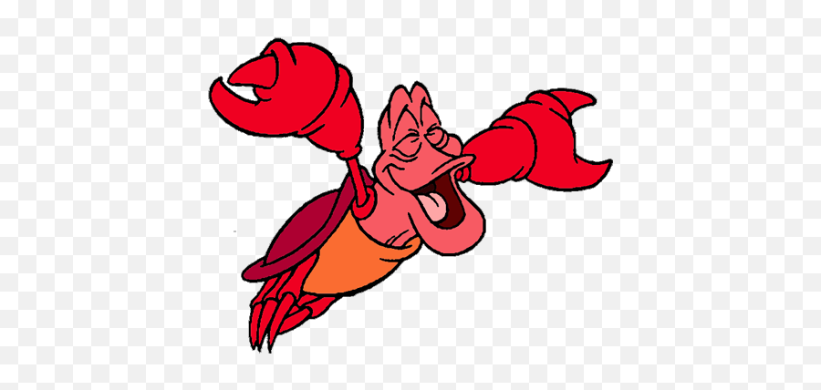 Transparent Sebastian The Little Mermaid - Clip Art Library Transparent Sebastian Little Mermaid Gif Emoji,Sebastian Emoticons