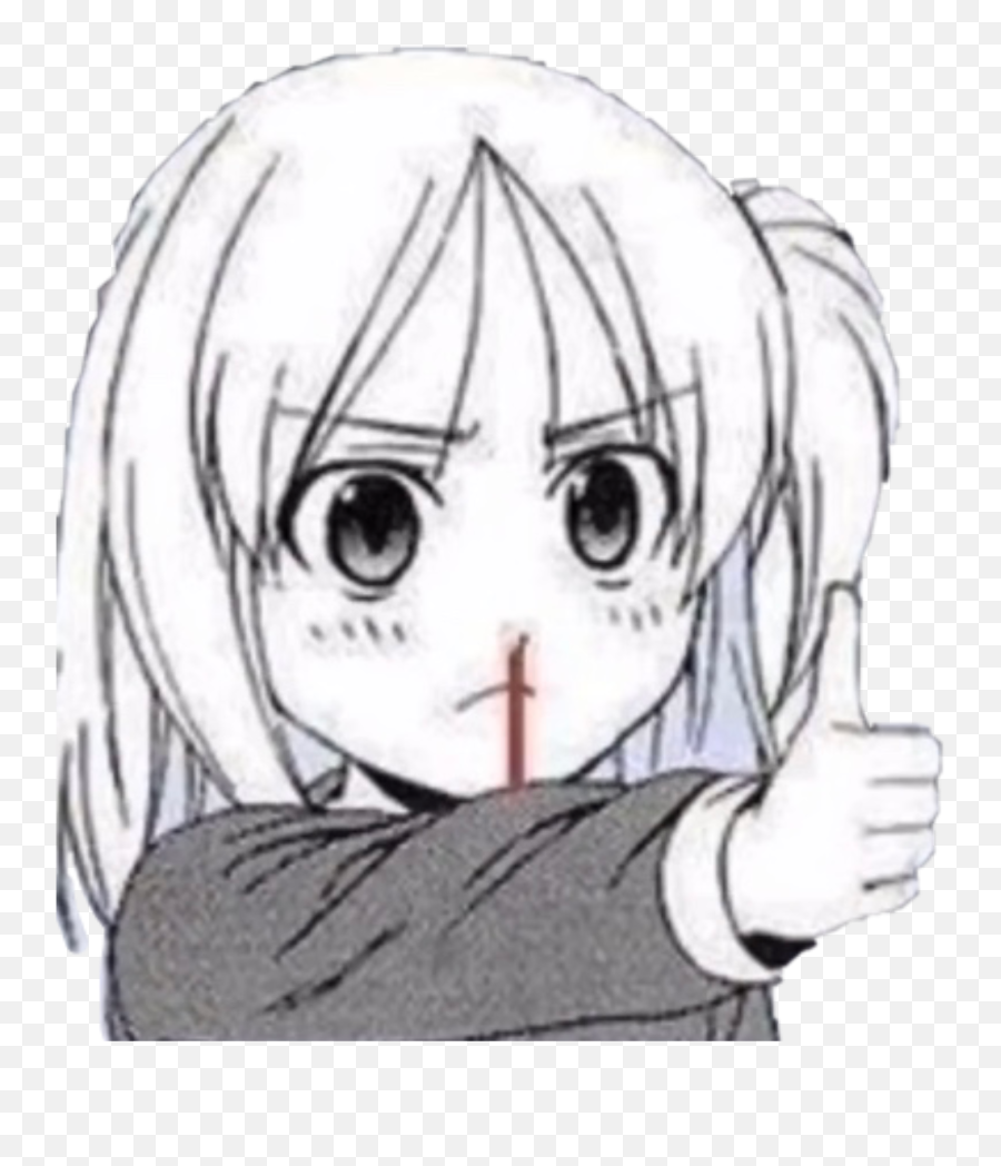 The Most Edited - Anime React Emoji,Anime Nosebleed Emoji