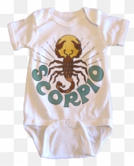 Scorpio - Onesie Short Sleeve Emoji,Water Signs Expressing Emotions