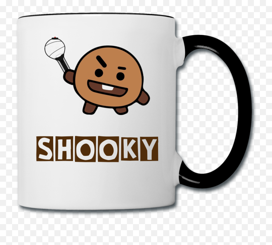 Shooky Bts Mug - Trust Me I M A Chemist Emoji,Bending Backwards Emoticon