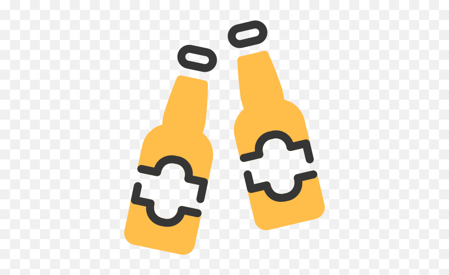 Party Happy Alcohol Cheers Beer - Icone Garrafa Cerveja Png Emoji,Beer Bottle Emoticon