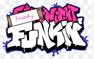 Friendly Night Funkin - Friday Night Funkin Logo Emoji,Oh No Emoticon Face Grey Vector