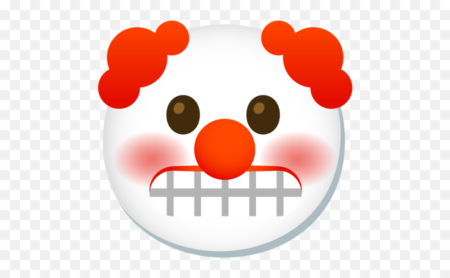 Emoji Mashup Bot On Twitter Grimacing Clown U003du2026 - Happy,Porg Emoji