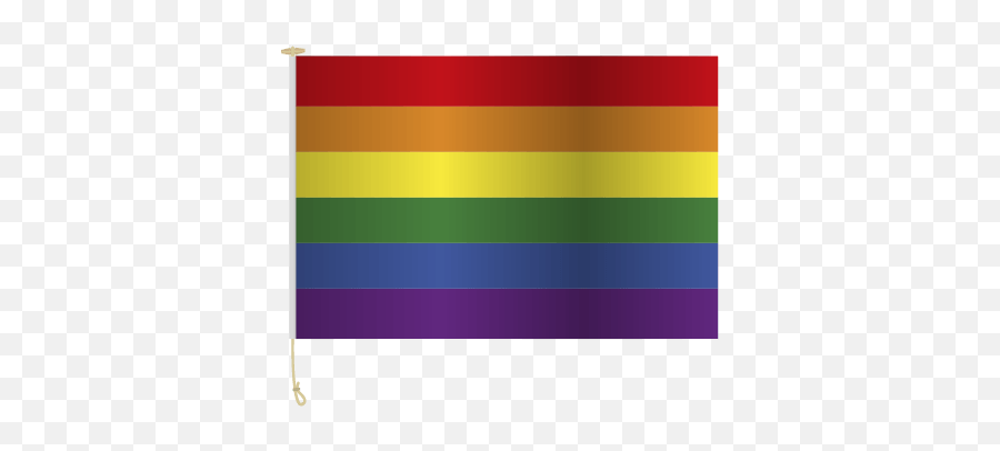 Hand Sewn Printed Flags - Vertical Emoji,Straight Ally Flag Emoji