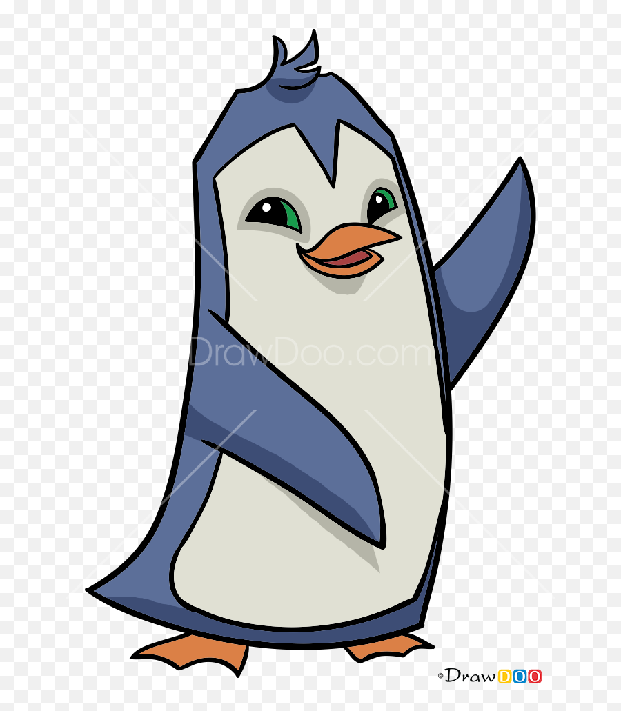 How To Draw Penguin Animal Jam - Animal Jam Penguin Drawing Emoji,Animal Jam Emoji