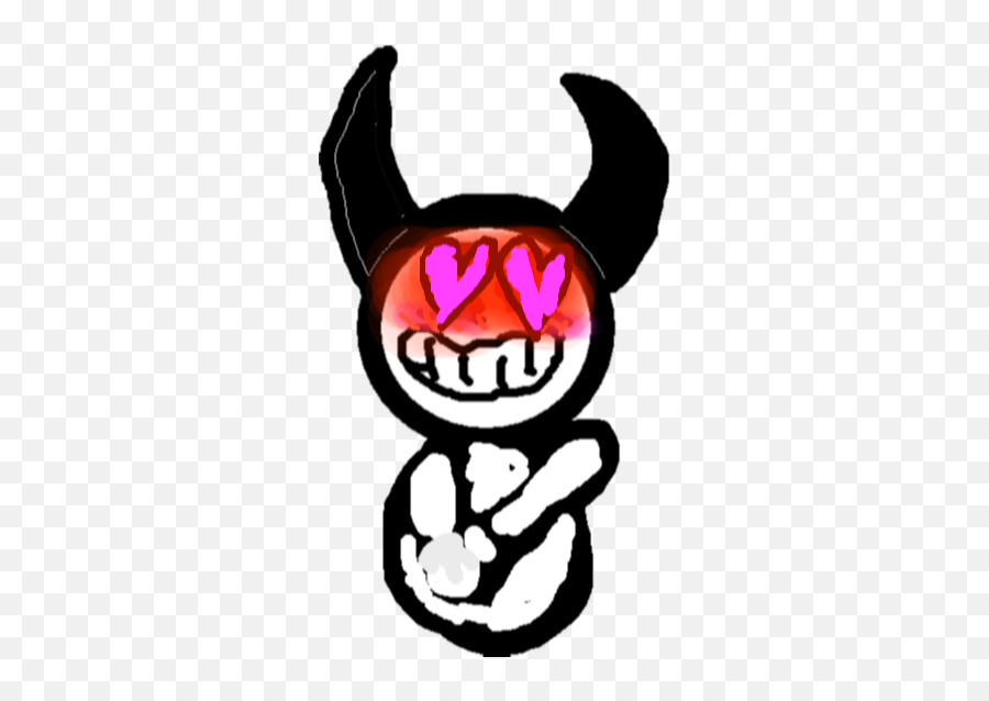 Date Bendy V1 - Dot Emoji,Bendy Emoji