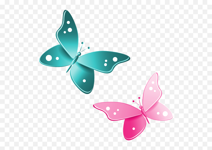 Blue And Pink Butterflies Png Image Butterfly Clip Art Emoji,Frolicking Emoticon