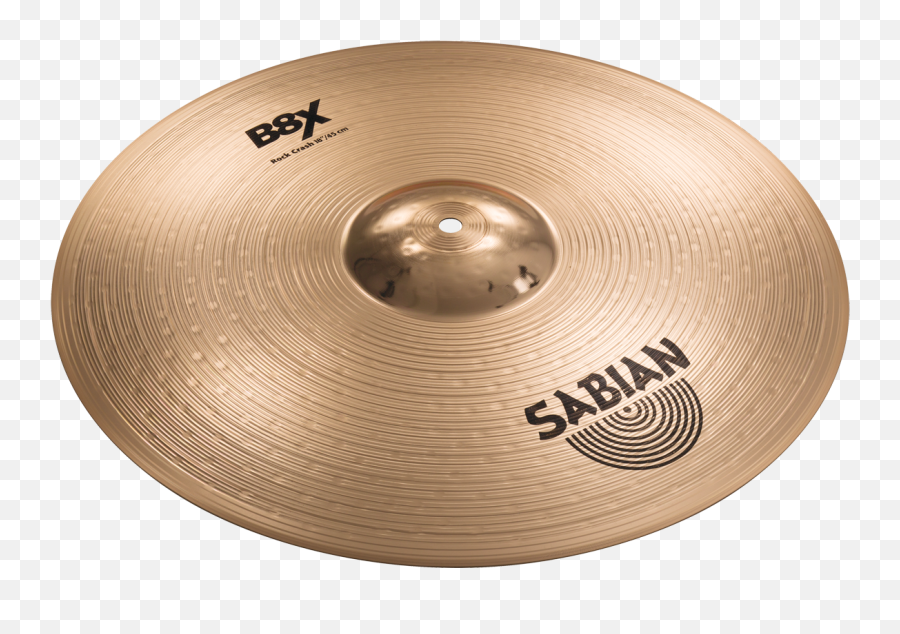 Sabian B8x 18 Inch Rock Crash Cymbal Emoji,Rock On Emoji Color