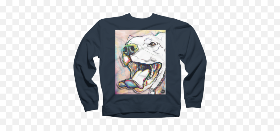 Dog Crewnecks - Sweater Emoji,Samurai Jack Emoji Dog