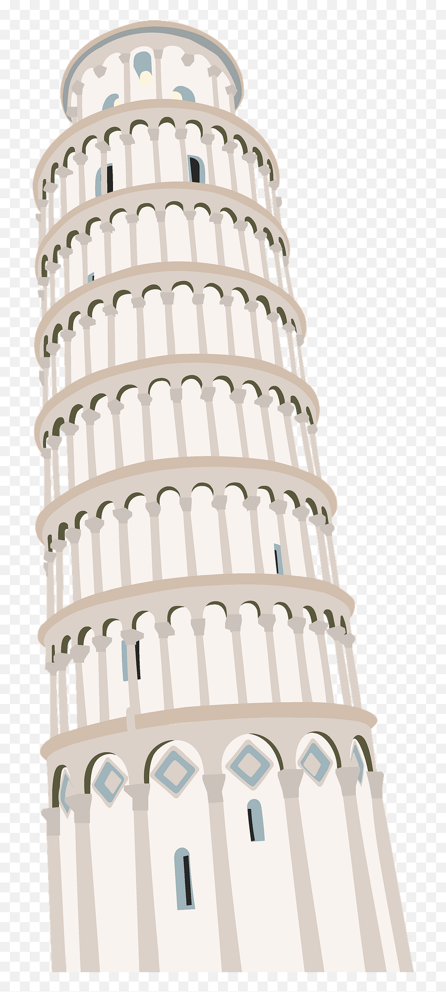 Leaning Tower Of Pisa Clipart Free Download Transparent Emoji,Eifel Tower Emoji