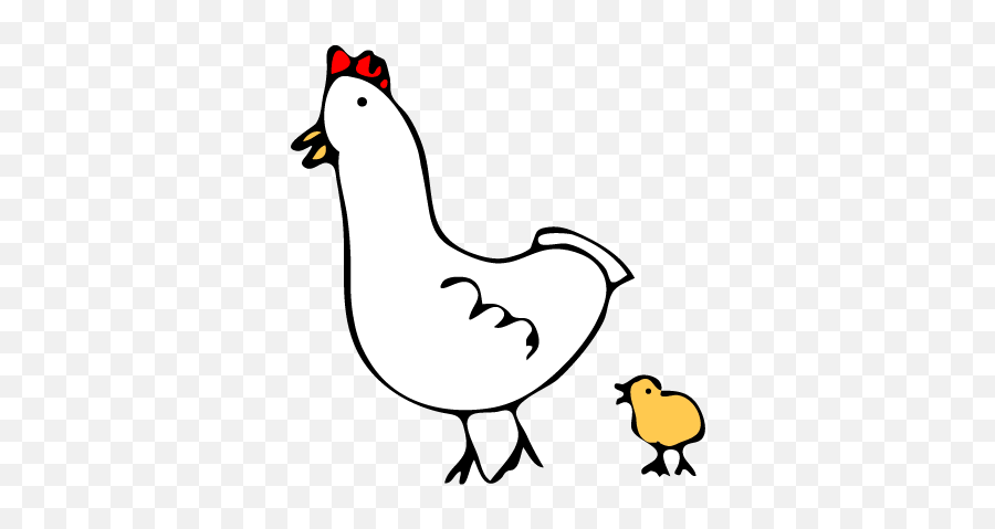 Happy Chickens Stickers By Shelley Gammon - Chicken Emoji,Guess The Emoji Hand And Chicken