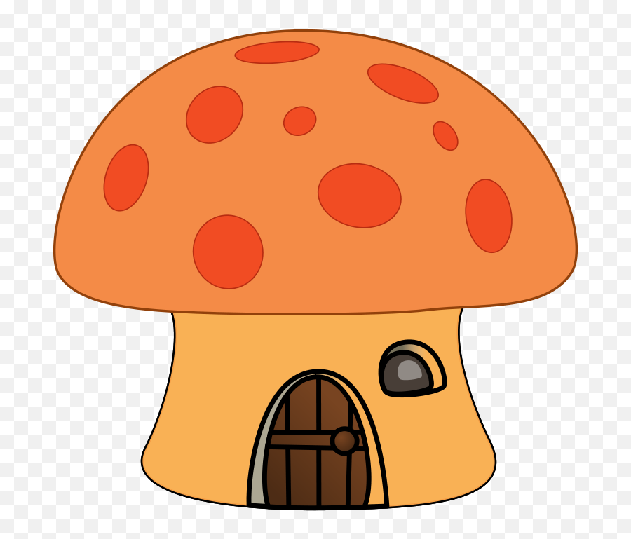 Art Mushroom Clip Art Clipart Cliparts For You Image 2 - Cartoon Mushroom House Emoji,Mushroom Emoji