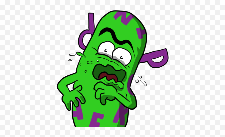 Yuck The Is A Determiner Clipart - Fictional Character Emoji,Mr Yuck Emoticon