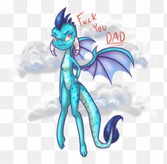 Download Moonstroke118 Cloud Dragon - Mythical Creature Emoji,Gauntlet Emoji