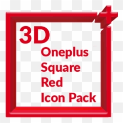 3d Square Red Icon Pack Oneplus Style - Kingswood Parke Home Owner Association Park Emoji,Oneplus Emoji Keyboard