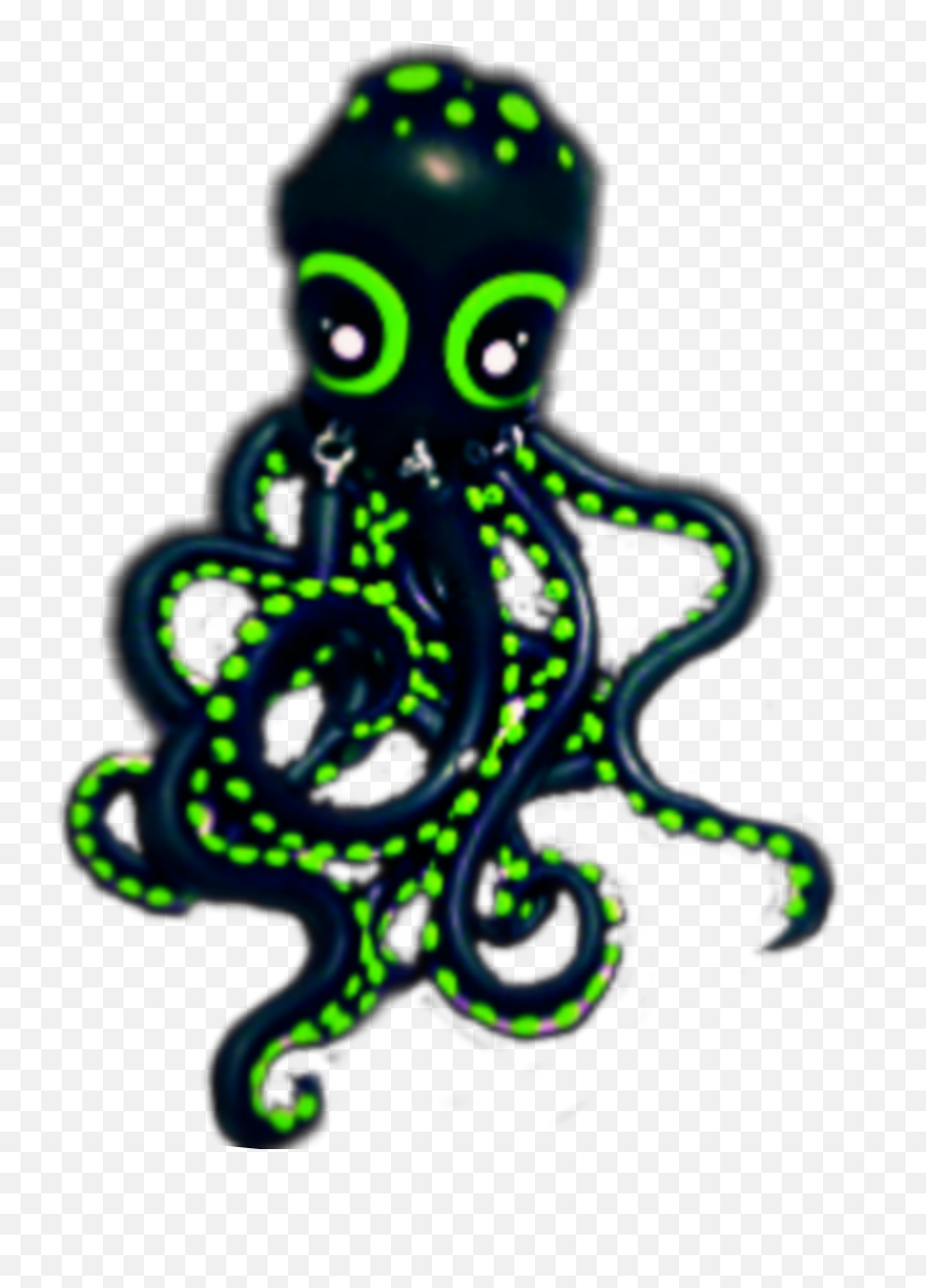 Octopus Sticker - Dot Emoji,Octopus Emoji