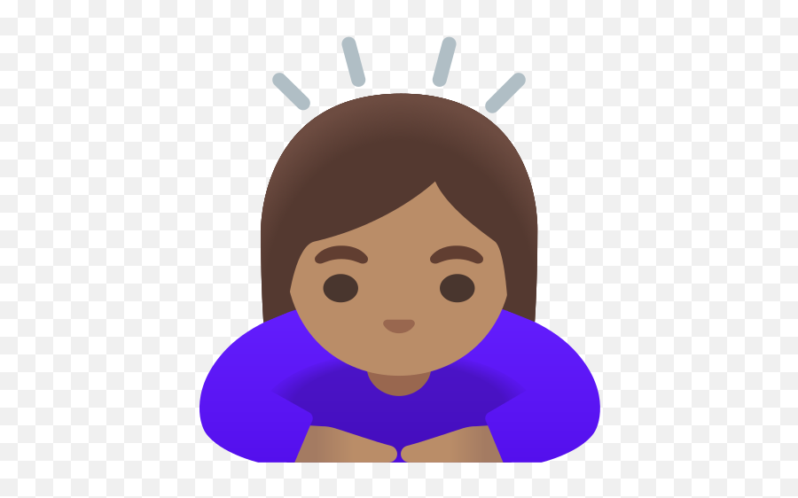 Medium Skin Tone Emoji - Emoji,Emoji Bow Symbol