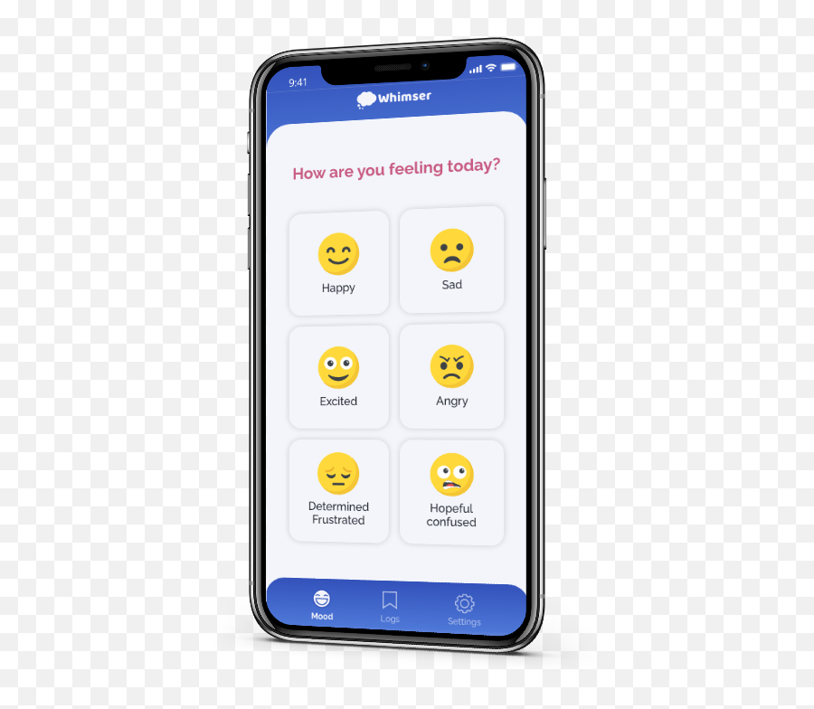 Whimser Discover A More Mindful You - Smart Device Emoji,Logs Emoji