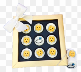 Gift Boxes U2013 Wwwbrookiescookiesnyccom - High Contrast Cards For Babies Pdf Emoji,Emoji Favor Bags
