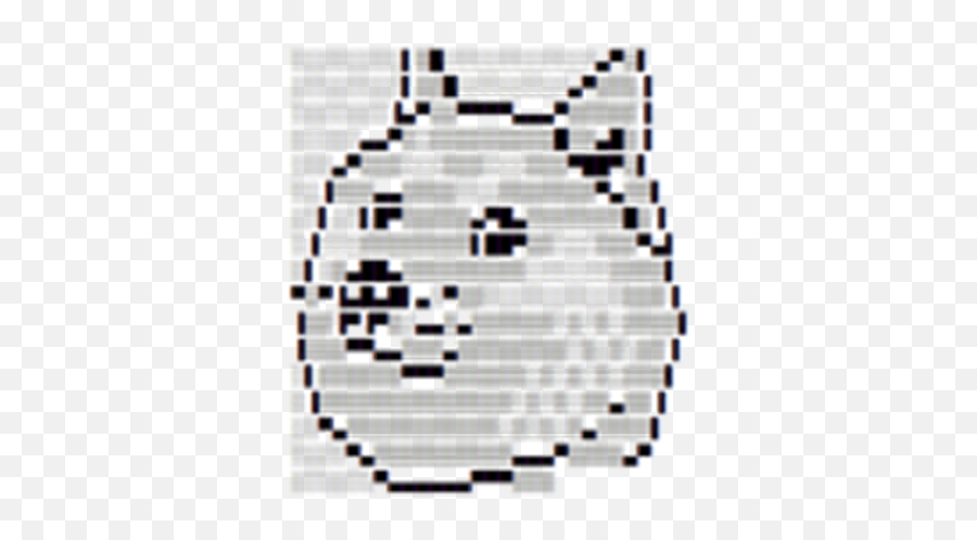 Doge Text Art - Ascii Art Copypasta Emoji,Funny Emoji Copypasta