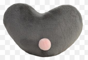 Housse De Coussin Forme Coeur - Soft Emoji,Emoji Coeur Blanc