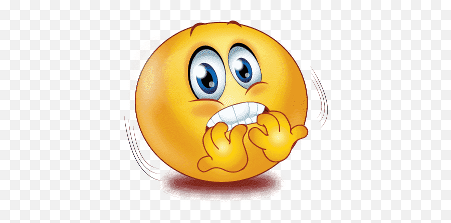 Gradient Scared Emoji Png File Png Mart - Scared Emoji Png,Emoji Emoji