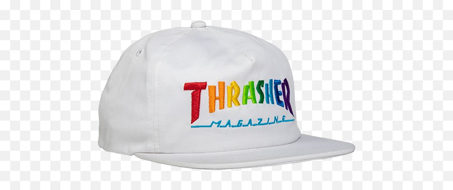 Ripper Trucker Mesh Hat Adj - Thrasher Rainbow Mag Snapback Emoji,Pizza Emoji Cap
