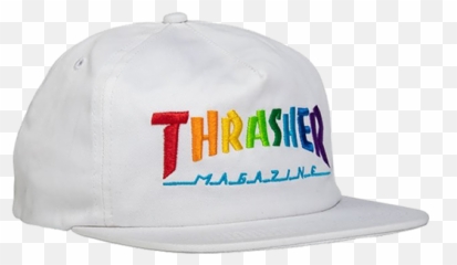 Ripper Trucker Mesh Hat Adj - Thrasher Rainbow Mag Snapback Emoji,Pizza Emoji Cap