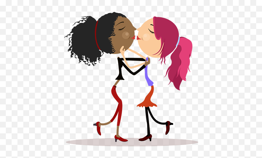 Emojis For Lovers And Friends By Martinternet Inc - Kiss On Lips Emoji,Emojis Showing Friends