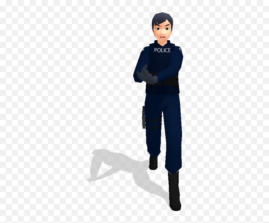 Swat Police - For Running Emoji,Mmd Poses Emotions