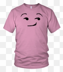 Yellow Emoji Smirking Smirk Face - T Shirts Family Reunion,Smirking Emoji