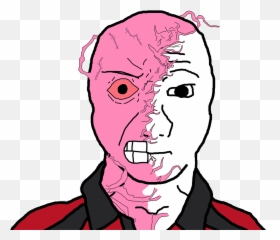 Small Brain Wojak Png - Transparent Wojak Png Abstract Feel Doomer Png Emoji,Retarted Emojis