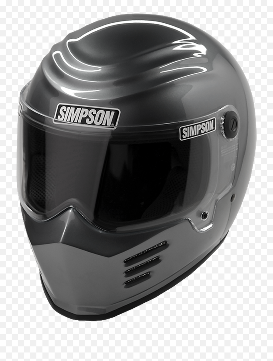 Sizes Medium And Large Dark Smoke Simpson Outlaw Bandit - Simpson Bandit Helmet Emoji,Honda Civic Emotion 2006 Vissor