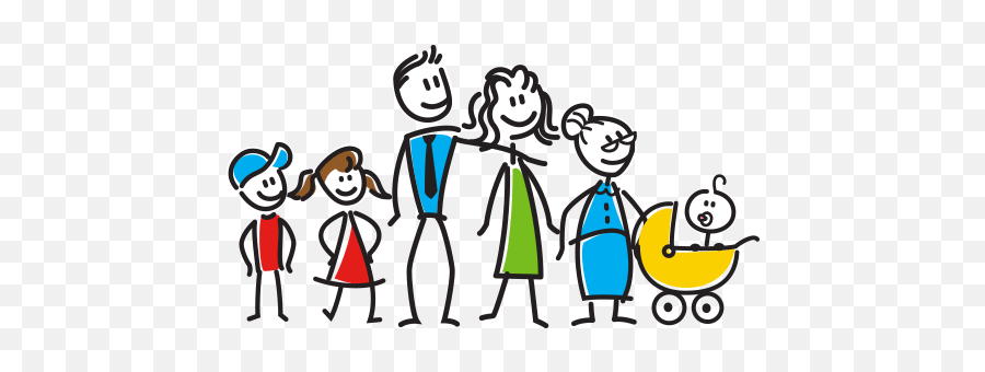 Family Png Transparent - Family Cartoon Transparent Background Emoji,Free Family Emoji Clipart