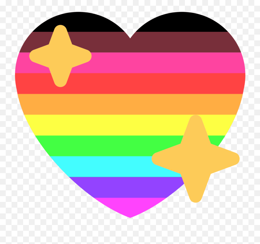 View 18 Discord Pride Heart Emojis - Gay Sparkle Heart Transparent,Rainbow Heart Eye Emoji