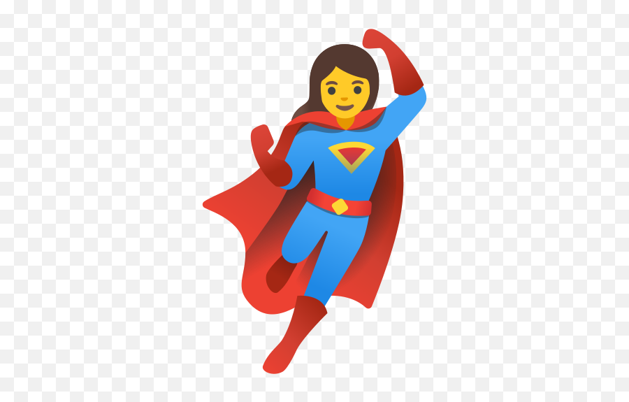Woman Superhero Emoji - Superhero Emoji,Woman Emoji