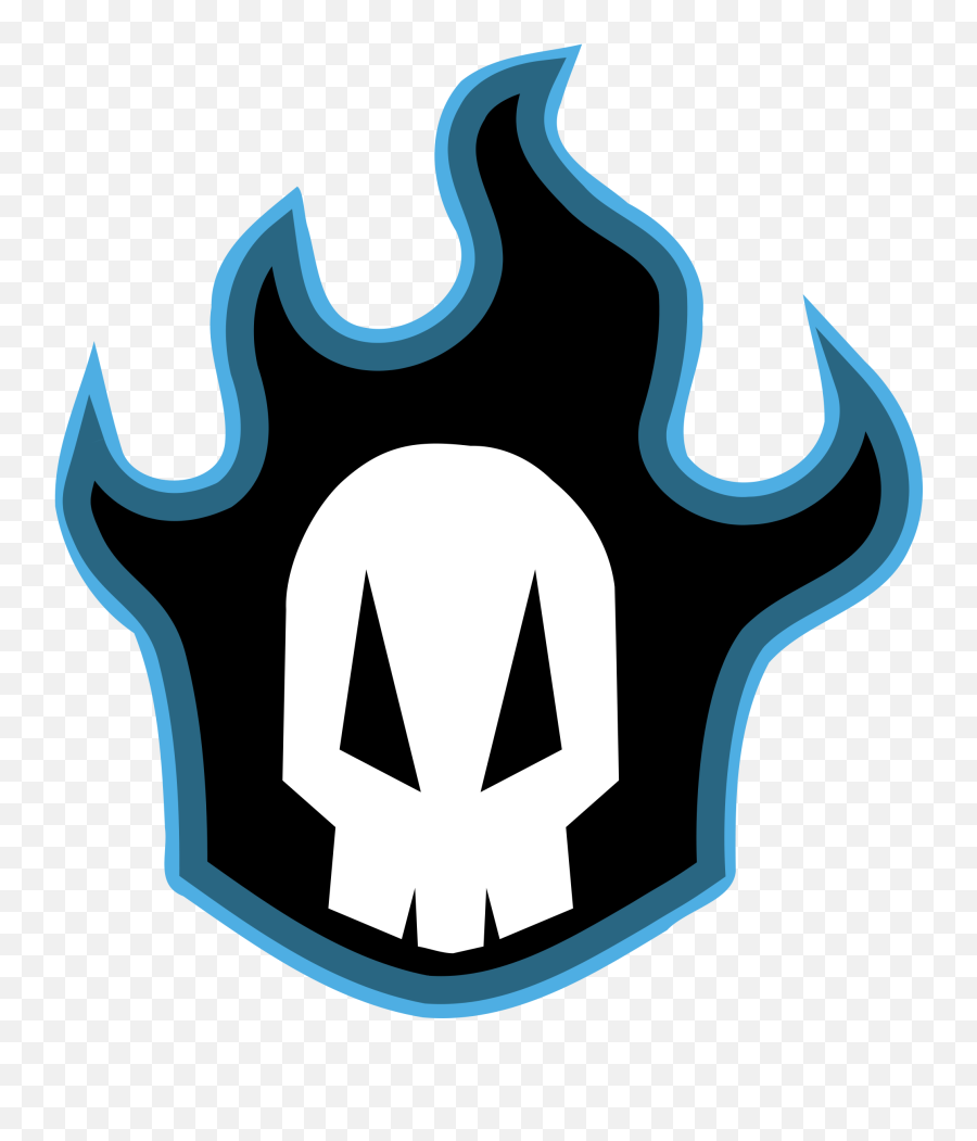 Filerukia Skull Symbolsvg - Wikimedia Commons Bleach Skull Logo Png Emoji,Army Skull Emoticons