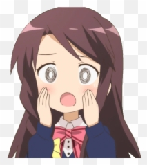 Worst Anime Ending - Fictional Character Emoji,Haganai Show Some Emotion Scene
